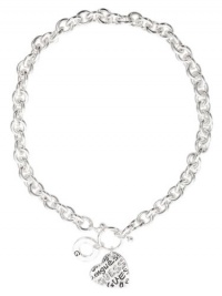 GUESS Graffiti GUESS Heart Necklace, SILVER GUESS Graffiti GUESS Heart Necklace, SILVER