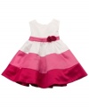 Take her for a twirl. She'll be the belle of any ball in this darling dress from Rare Editions.