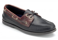 Sperry Top-Sider Men's Authentic Original 2 Eye Boat Shoe,Black/Amaretto,11 M Sperry Top-Sider Men's Authentic Original 2 Eye Boat Shoe,Black/Amaretto,11 M