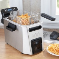 Delonghi Dual Zone w/ Oil Drain Deep Fryer Delonghi Dual Zone w/ Oil Drain Deep Fryer
