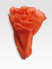 EXCLUSIVELY AT SAKS No folding required. A pocket round makes it easy to get the pocket square look. Just gather and place in your breast pocket.SilkDry cleanMade in USA EXCLUSIVELY AT SAKS No folding required. A pocket round makes it easy to get the pocket square look. Just gather and place in your breast pocket.SilkDry cleanMade in USA