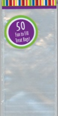 Treat Bags 3x10 50/Pkg-Clear