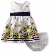 Hartstrings Baby-Girls Infant Woven Sleeveless Dress And Panty Set, White/Multi, 6-9 Months Hartstrings Baby-Girls Infant Woven Sleeveless Dress And Panty Set, White/Multi, 6-9 Months