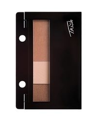 Designed to fit Trish's patented Makeup Planner® system, this mirrored Page can be custom filled with any combination of your Trish eye and face colors. The windowed lid enables you to see your Page's contents at a glance while the revolutionary patented design ensures each pan will stay locked in place until you are ready to refill or rearrange your color. * Ultra-sleek black lacquered case * Optimized magnet strength * Standard ring design interchangeable between Planner sizes * Ideal for at home or on-the-go * Makeup sold separately * 5.13 x 6.63 x 3.56 inches * The Petite Page fits Petite and Mini Makeup Planners.Directions: Pop in your selected makeup, clip into your ringed Planner and endlessly modify at will! Designed to fit Trish's patented Makeup Planner® system, this mirrored Page can be custom filled with any combination of your Trish eye and face colors. The windowed lid enables you to see your Page's contents at a glance while the revolutionary patented design ensures each pan will stay locked in place until you are ready to refill or rearrange your color. * Ultra-sleek black lacquered case * Optimized magnet strength * Standard ring design interchangeable between Planner sizes * Ideal for at home or on-the-go * Makeup sold separately * 5.13 x 6.63 x 3.56 inches * The Petite Page fits Petite and Mini Makeup Planners.Directions: Pop in your selected makeup, clip into your ringed Planner and endlessly modify at will!