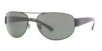 Ray-Ban RB3448 Sunglasses 63 mm, Polarized, Black/Polarized Green Ray-Ban RB3448 Sunglasses 63 mm, Polarized, Black/Polarized Green
