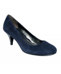 Cool and classic, the Alfani Denny Pumps define timeless, effortless elegance with their versatile round-toe silhouette, fashion finishes and wearable lower heel. Cool and classic, the Alfani Denny Pumps define timeless, effortless elegance with their versatile round-toe silhouette, fashion finishes and wearable lower heel.