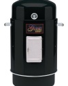 Brinkmann 852-7080-7 Gourmet Charcoal Smoker and Grill, Black