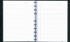 Blueline MiracleBind Notebook, 9.25 x 7.25 Inches, Black, 150 Pages (AF9150.81)