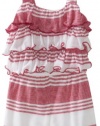 Little Ella Baby-girls Infant Juniper Romper, Amour, 18-24 Months