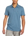 Volcom Men's Bangout Slub Slim Fit Polo