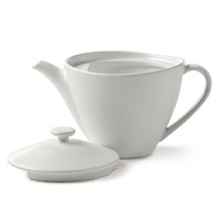 Borrowing from nature, this teapot has a highly glossed surface and unusual contours, creating an interesting silhouette - a DVF signature - on the table. Borrowing from nature, this teapot has a highly glossed surface and unusual contours, creating an interesting silhouette - a DVF signature - on the table.