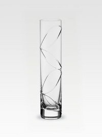 A modern design with a slim silhouette, destined for a single bud or branch in lead crystal with stunning clarity. From the Intangible Collection 8¾ high Hand wash Made in France A modern design with a slim silhouette, destined for a single bud or branch in lead crystal with stunning clarity. From the Intangible Collection 8¾ high Hand wash Made in France
