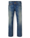 True Religion Boys' Jack Weave Denim Jean- Sizes 2-7
