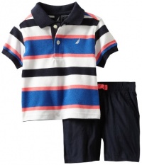 Nautica Baby-Boys Infant 2 Piece Bold Stripe Polo Set Nautica Baby-Boys Infant 2 Piece Bold Stripe Polo Set