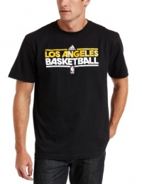 NBA Los Angeles Lakers Practice Short Sleeve Tee (Black, Large) NBA Los Angeles Lakers Practice Short Sleeve Tee (Black, Large)