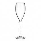 The Magnifico stemware pattern has a graceful bowl and elongated stem. An everyday glassware variety but with the style and finesse of true crystal. Made with Luigi Bormioli's SON.hyx technology.