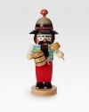 Poised and ready to tap his keg, this charming brew meister nutcracker is the life of the party, entirely hand-crafted in Germany.5½ X 5½ X 10½HCarved woodMade in Germany