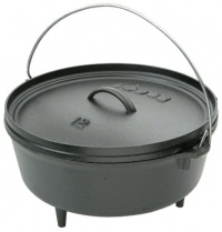 Lodge Logic 6-Quart Pre-Seasoned Camp Dutch Oven Lodge Logic 6-Quart Pre-Seasoned Camp Dutch Oven