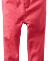 Baby Phat - Kids Baby-girls Infant Colored Twill Jean, Cosmopink, 12