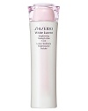 Shiseido White Lucent Bright Tone Lotion. A brightening toner with a cool, refreshing feel that helps reduce excess oil and shine while minimizing the appearance of pores for a radiant, luminous complexion. Formulated with Multi-Target Vitamin C and Spot Deacti-Complex to prevent the appearance of visible dark spots, freckles and dullness. Contains Witch Hazel Extract to improve the radiance of skin and Rice Germ Extract to keep skin vibrant. Recommended for all skin types. Use morning and night after softener and moisturizer.