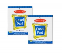 Melissa & Doug Easel Pad Bundle 50 Sheets 2-Pack Melissa & Doug Easel Pad Bundle 50 Sheets 2-Pack