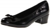 Jessica Simpson Farrah Pump (Little Kid/Big Kid),Black Patent,1.5 M US Little Kid