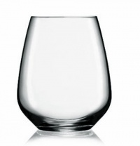 Luigi Bormioli Set of 4 Atelier Cabernet Merlot Stemless Glasses, One Size