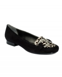 The perfect print for your work day. Alfani's Allegra Step N Flex flats feature exotic prints and buckle detail on the vamp. The perfect print for your work day. Alfani's Allegra Step N Flex flats feature exotic prints and buckle detail on the vamp.