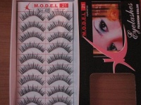 MODEL 21 Lashes High End fake No.40, 41, 42, 43, 44, 46, 47, 48 or 131 Eyelashes 10 Pairs