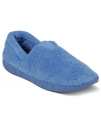 Treat your feet to something cozy. These Fleece espadrille slippers by Muk Luks® are sure to become your go-to after a long day on your feet. Treat your feet to something cozy. These Fleece espadrille slippers by Muk Luks® are sure to become your go-to after a long day on your feet.