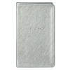POST Pocket Address Book, Saffiano Silver