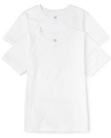 Calvin Klein underwear executes the perfect tee, crafted in giving cotton for a comfy, breathable fit.