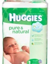 Huggies Pure & Natural Diapers, Size 1, 80 Count (Pack of 2)