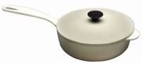Le Creuset Enameled Cast-Iron 2-1/4-Quart Saucier Pan, Dune Le Creuset Enameled Cast-Iron 2-1/4-Quart Saucier Pan, Dune