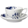 Royal Copenhagen Blue Fluted Mega Tea Cup Saucer