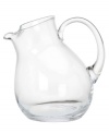 A quirky tilt gives this Lenox Tuscany pitcher extra personality while its generous size and sturdy handle make refilling glasses quick and easy.