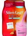 SlimFast Strawberries and Cream Ready To Drink Shakes, 4 Count