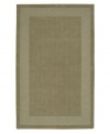 A field of cool, contmeporary color to complement any room. This rug from the Westport Collection presents a smartly up-to-date textural motif in meticulously hand tufted wool for long-lasting beauty and long-wearing durability.