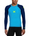 Hurley Men's  One and Only Long Sleeve Rashguard