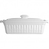 Bernardaud Louvre Covered Terrine Rectangular 13.8 X 5.1 In