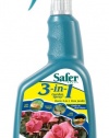 Safer Brand 5452 3-in-1 32-Ounce Ready-to-Use Garden Spray