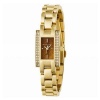 Michael Kors Gold-tone Stone Bracelet Tiger's Eye Women's Watch #MK3100