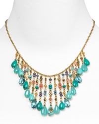 Inspired by Palm Beach's most glamourous address, this beaded bib necklace from Lauren Ralph Lauren perfects rich, layered accessorizing. Inspired by Palm Beach's most glamourous address, this beaded bib necklace from Lauren Ralph Lauren perfects rich, layered accessorizing.