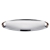 Lenox Dansk Rivet Oval Server, 22-Inch