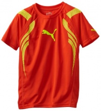 Puma - Kids Boys 8-20 Acceleration Tee, Orange, Small Puma - Kids Boys 8-20 Acceleration Tee, Orange, Small