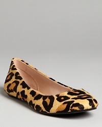 Simple, puuuurrrfect: DKNY takes the exotics trend into basic-with-a-twist ballet flats, in luxe haircalf. Simple, puuuurrrfect: DKNY takes the exotics trend into basic-with-a-twist ballet flats, in luxe haircalf.