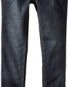 Baby Phat  Girls 7-16 Denim Pant, Blue, 7