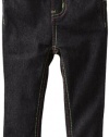 Baby Phat - Kids Baby-Girls Infant Denim Jean, Black, 12