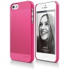 elago S5 Outfit Aluminum and Polycarbonate Dual Case for the iPhone 5 - eco friendly Retail Packaging - Hot Pink