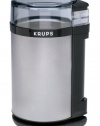 KRUPS GX4100 Electric Spice, Herb and Coffee Grinder with Stainless Steel blades, Grey